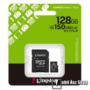 Kingston Canvas Select Plus Gen3 memóriakártya 128GB