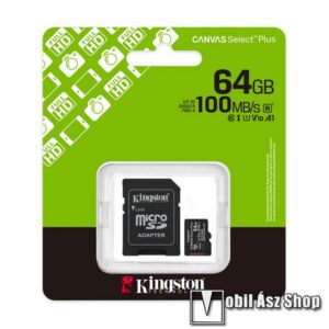 Kingston Canvas Select Plus Gen3 memóriakártya 64GB