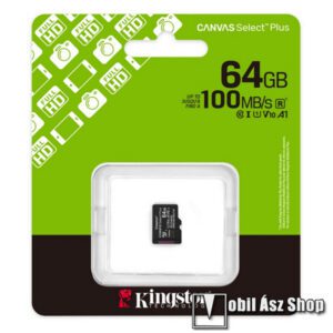 Kingston Canvas Select Plus Gen3 memóriakártya 64GB