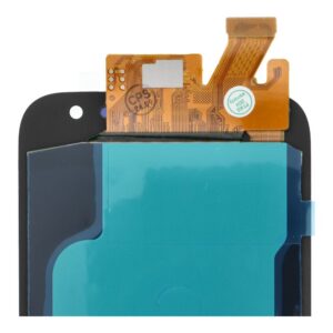 LCD OLED kijelző keret nélkül Samsung Galaxy J5 (2017) - fekete - ALKATRÉSZ!
