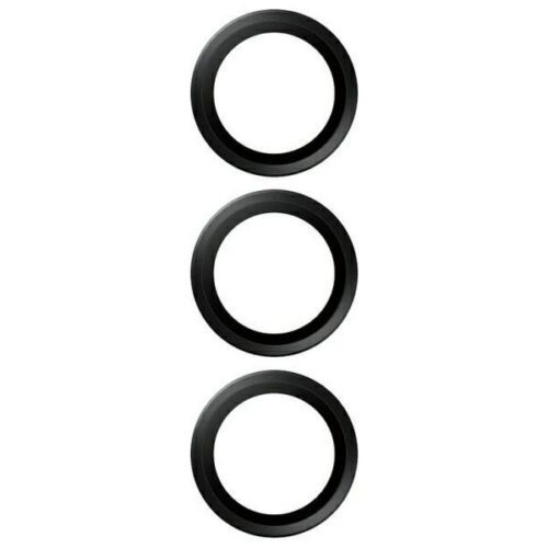 PanzerGlass Hoops Camera kamera lencse védő fólia fekete szegéllyel Samsung Galaxy S24 FE - Image 2
