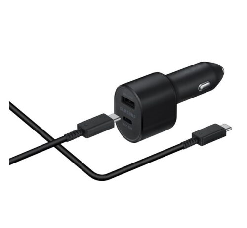 SAMSUNG autós töltő USB aljzat / Type-C aljzat (5V/2000mA