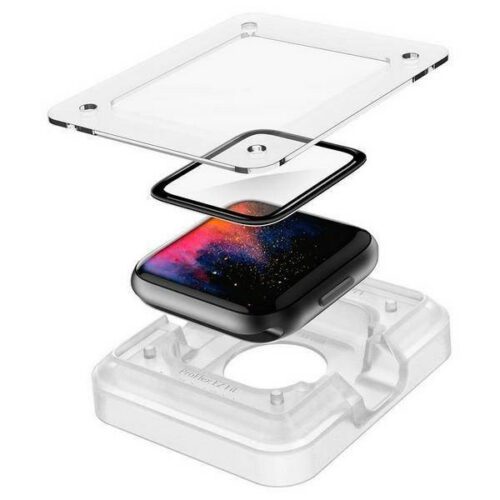 Spigen ProFlex EZ FIT Apple Watch 4/5/6 /SE 44mm hibrid üveg képernyővédő fólia - Image 2