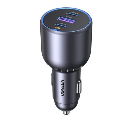 UGREEN EC705 autós töltő USB+2 Type-C aljzat (130W