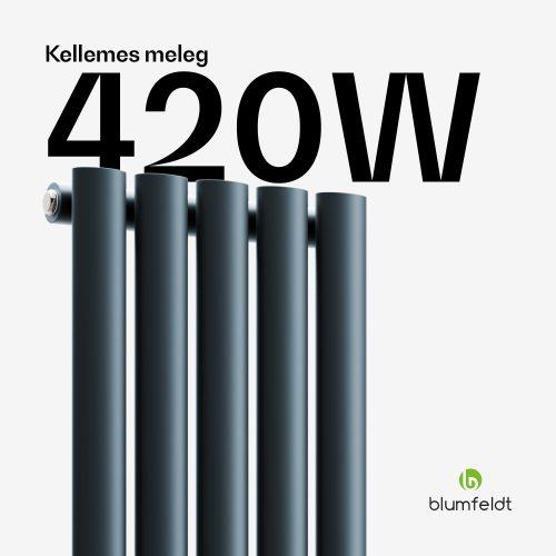 Blumfeldt Tallheo radiátor 120x30 420W - Image 2