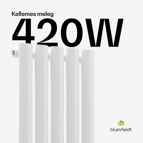 Blumfeldt Tallheo radiátor 120x30 420W - Image 2