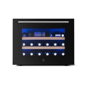 Klarstein Illuminosa beépített borhűtő | Modern | UV védelem | 61 liter | 19 palack | 60 cm