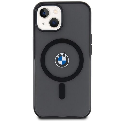 BMW BMHMP15MDSLK iPhone 15 Plus 6.7" fekete keménytok IML Signature MagSafe - Image 2