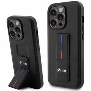 Etui BMW BMHCP14L22GSLK iPhone 14 Pro 6.1" fekete keménytok Grip Hot Stamp