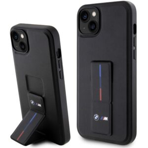 Etui BMW BMHCP14M22GSLK iPhone 14 Plus 6.7" fekete keménytok Grip Hot Stamp