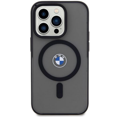 Etui BMW BMHMP14LDSLK iPhone 14 Pro 6.1" fekete keménytok Aláírás MagSafe aláírás - Image 2