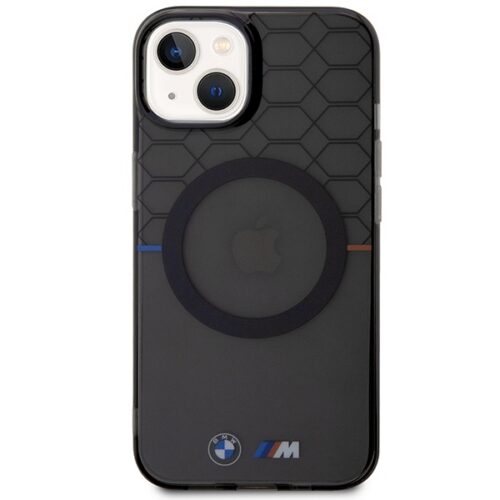 Etui BMW BMHMP14SHGPK iPhone 14 6.1" szürke MagSafe minta tok - Image 2