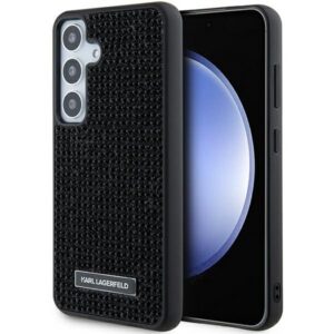Karl Lagerfeld KLHCS24SHDSPRK Samsung S24 S921 keménytok fekete