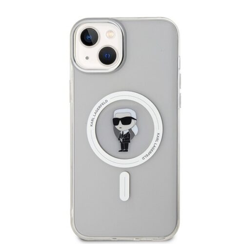Karl Lagerfeld KLHMP15MHFCKNOT iPhone 15 Plus 6.7" átlátszó keménytok IML ikonikus MagSafe - Image 2