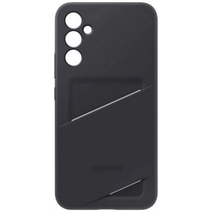 SAMSUNG szilikon telefonvédő (kártyazseb) FEKETE Samsung Galaxy A35 5G (SM-A356)