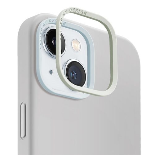 UNIQ etui Lino Hue iPhone 15 6.1" Magclick Charging szürke tok - Image 2