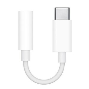 APPLE adapter kábel (3.5mm jack aljzat - Type-C) FEHÉR Apple IPAD Pro 12.9 (2015)