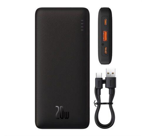 BASEUS AIRPOW vésztöltő USB+Type-C aljzat (10000mAh