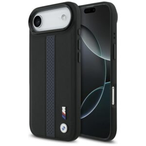 BMW M perforált csíkos logóval ellátott tok MagSafe iPhone Air készülékhez kék