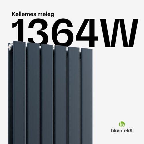 Blumfeldt Ontario radiátor 180x45 Teljesítmény 1364 W - Image 2