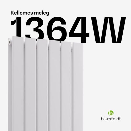 Blumfeldt Ontario radiátor 180x45 Teljesítmény 1364 W - Image 2