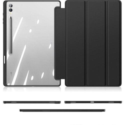 Dux Ducis Toby könyvtok ceruzatartóval Samsung Galaxy Tab S8 Ultra/S9 Ultra/S10 Ultra - fekete - Image 2