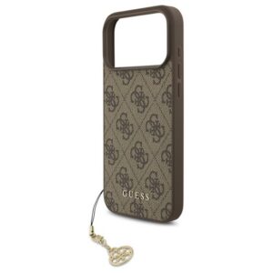 GUESS 4G CHARMS műanyag telefonvédő (textil hátlap