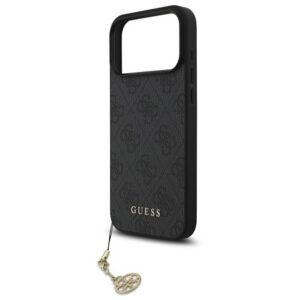 GUESS 4G CHARMS műanyag telefonvédő (textil hátlap