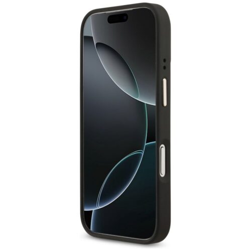 GUESS tok az IPHONE 17 Pro-hoz kompatibilis a MagSafe GUHMP17LP4GRMDEK (PU W/ 4G Strass Logo) fekete - Image 2