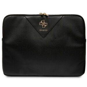 Guess GUCS16ZPGSTEGK Triangle 4G 16" notebook táska - fekete