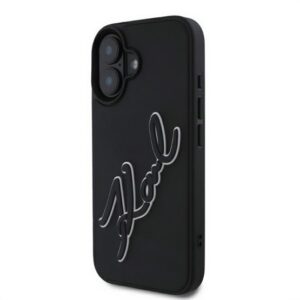 KARL LAGERFELD 3D RUBBER SIGNATURE szilikon telefonvédő (ütésállóság