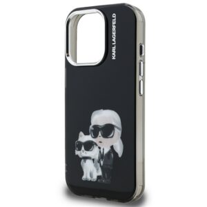 KARL LAGERFELD IML AQUARELLE KARL AND CHOUPETTE szilikon telefonvédő (ütésállóság