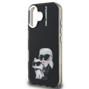 KARL LAGERFELD IML AQUARELLE KARL AND CHOUPETTE szilikon telefonvédő (ütésállóság
