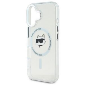 KARL LAGERFELD IML CHOUPETTE HEAD METAL FRAME MAGSAFE szilikon telefonvédő (ütésállóság
