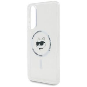 KARL LAGERFELD IML CHOUPETTE HEAD METAL FRAME MAGSAFE szilikon telefonvédő (ütésállóság