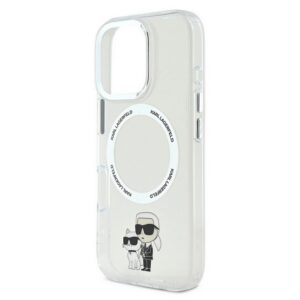 KARL LAGERFELD IML KARL AND CHOUPETTE MAGSAFE szilikon telefonvédő (ütésállóság