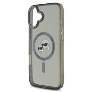KARL LAGERFELD IML K&CH HEADS METAL FRAME MAGSAFE szilikon telefonvédő (ütésállóság