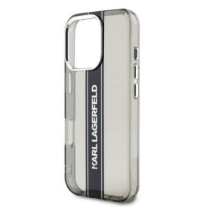 KARL LAGERFELD IML STRIPE LOGO szilikon telefonvédő (ütésállóság
