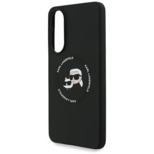 KARL LAGERFELD LIQUID SILICONE DOUBLE HEADS MAGSAFE szilikon telefonvédő (ütésállóság