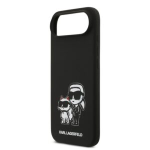KARL LAGERFELD LIQUID SILICONE K&CH MAGSAFE szilikon telefonvédő (ütésállóság