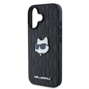 KARL LAGERFELD MONOGRAM CHOUPETTE HEAD PIN szilikon telefonvédő (ütésállóság