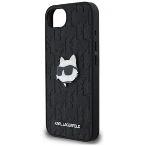 KARL LAGERFELD MONOGRAM CHOUPETTE HEAD PIN szilikon telefonvédő (ütésállóság