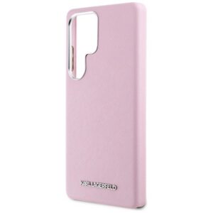KARL LAGERFELD SAFFIANO FULL WRAPPED ELONGATED METAL LOGO szilikon telefonvédő (ütésállóság
