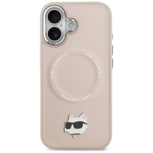 Karl Lagerfeld Choupette Pin MagSafe tok iPhone 17 rózsaszínhez - Image 2