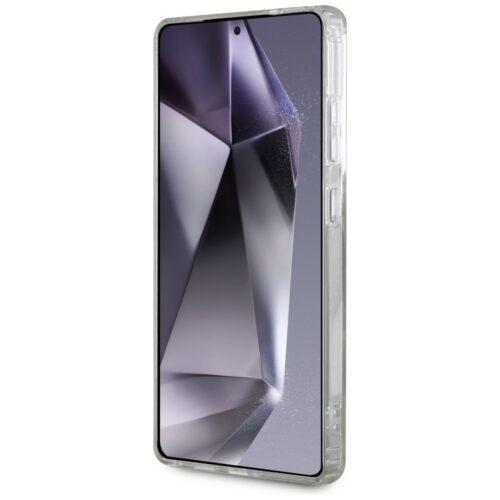 Karl Lagerfeld KLHCS25LHKHDCELT IML Rhinestones Karl Head tok Samsung Galaxy S25 Ultra - átlátszó - Image 2