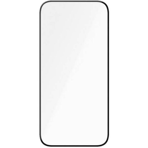 PanzerGlass Ceramic Protection kerámiaüveg fekete szegéllyel felhelyezést segítő kerettel iPhone 15 - Image 2