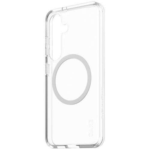 PanzerGlass Flagship Urban Combat White QI MagSafe-kompatibilis tok Samsung Galaxy S25 - átlátszó - Image 2