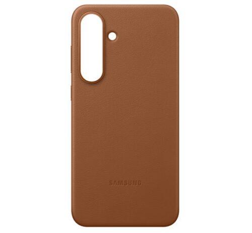 SAMSUNG műanyag telefonvédő (ECO vegán bőr hátlap) BÉZS Samsung Galaxy S25 FE (SM-S731)