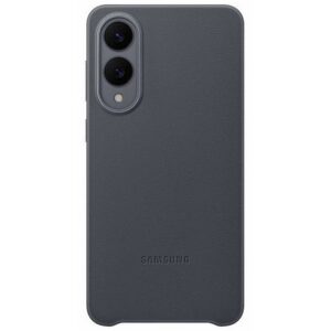SAMSUNG műanyag telefonvédő (ECO vegán bőr hátlap) FEKETE Samsung Galaxy S25 Edge (SM-S937)