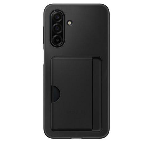 SAMSUNG szilikon telefonvédő (kártyazseb) FEKETE Samsung Galaxy A17 5G (SM-A176)
